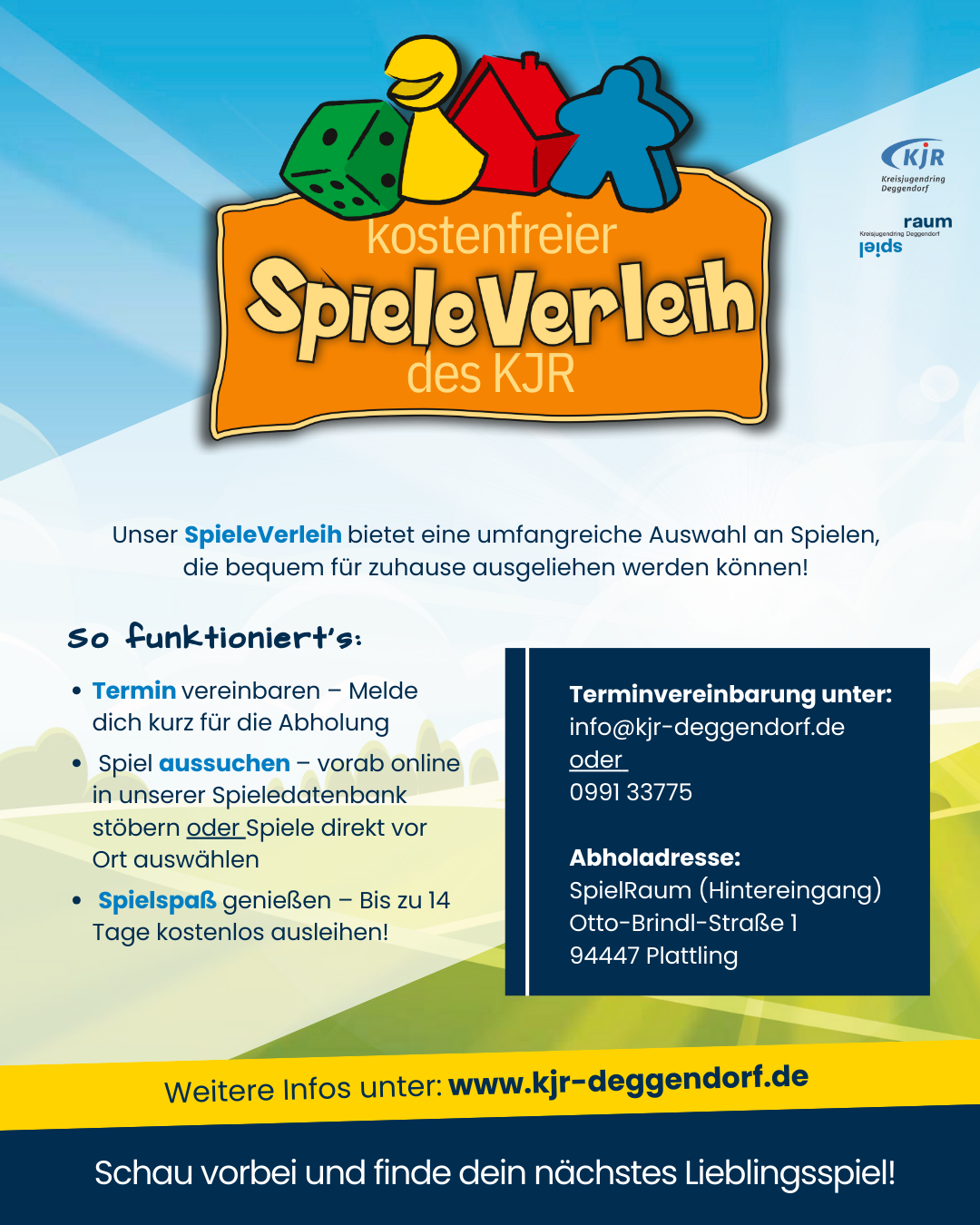 Flyer SpieleVerleih