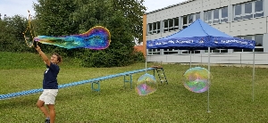 Seifenblasen Aktionsfläche