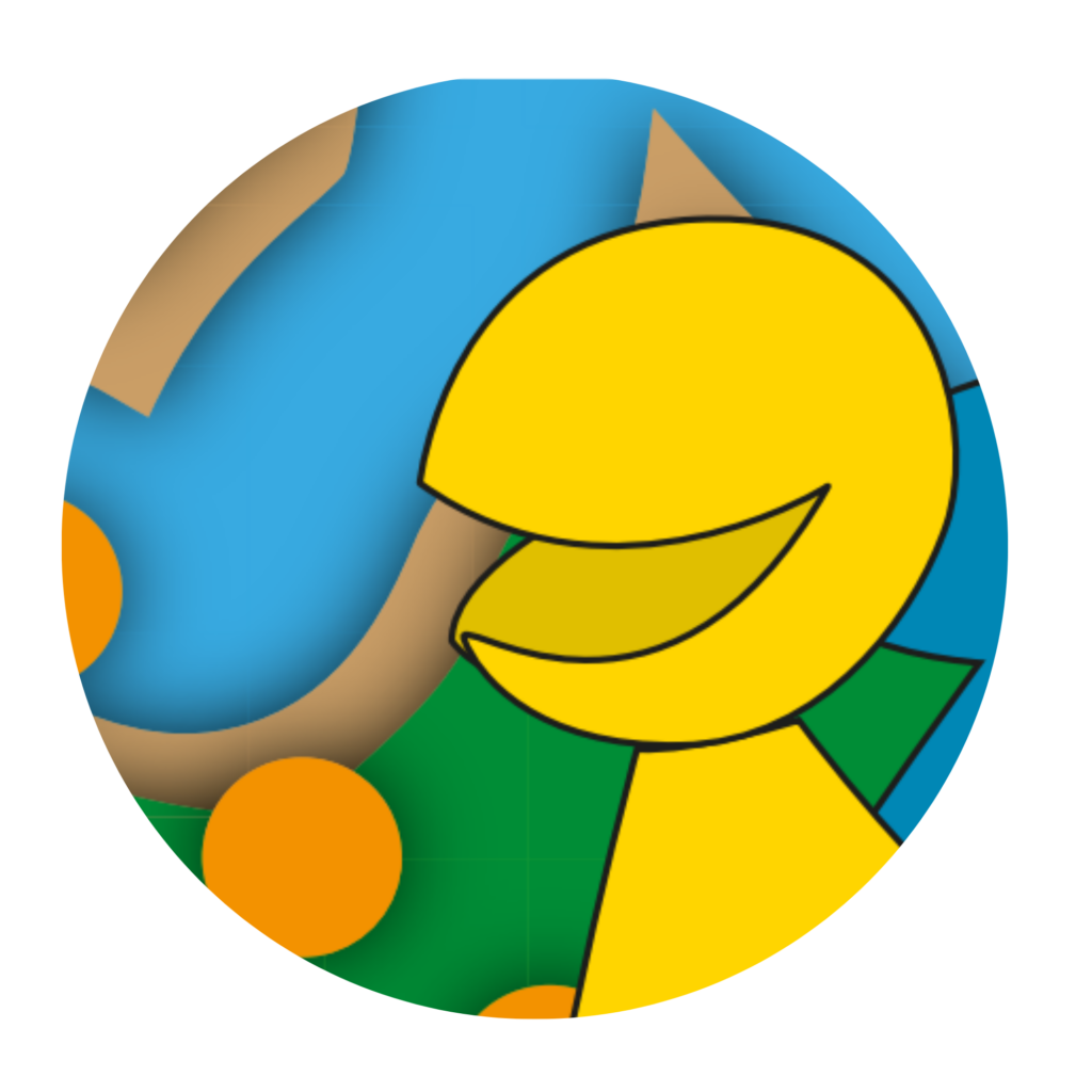 Green Modern Distancing Floor Decal (8 × 8 Zoll)